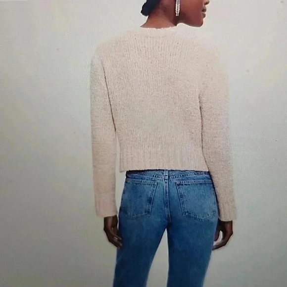 MAJE KNIT SWEATER SIZE 1 MELON COLOR - Picture 2 of 5